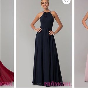 Halter long dress